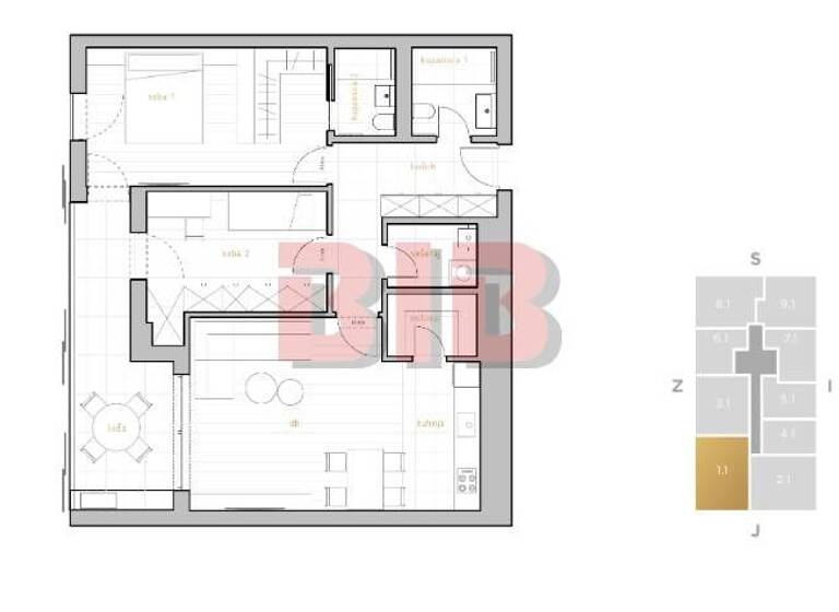 Wohnung zum Kauf 3 Zimmer 120 m² 1. Geschoss Susak