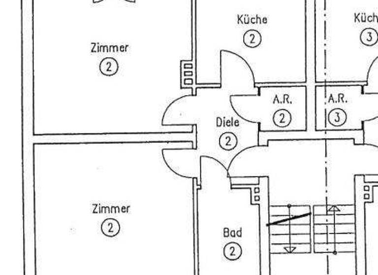Wohnung zum Kauf provisionsfrei 189.000 € 2 Zimmer 52,6 m² 1. Geschoss Theodor-Heuss-Straße 17 Bad Godesberg Bonn 53177