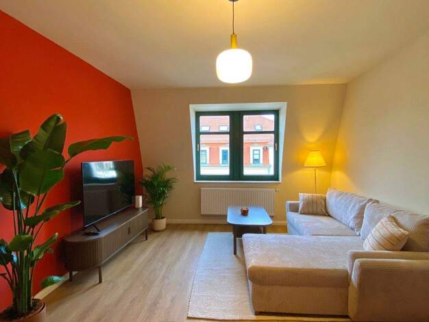 Wohnung zur Miete Wohnen auf Zeit 1.420 € 2 Zimmer 42 m² frei ab 01.06.2026 Pieschen-Nord/Trachenberge Dresden 01129