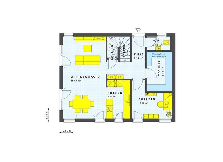 Einfamilienhaus zum Kauf 535.893 € 5 Zimmer 142,6 m² 706 m² Grundstück Wildenbruch Michendorf 14552