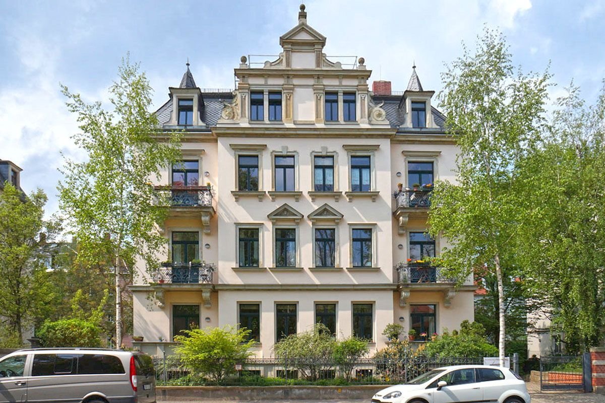 Wohnung zur Miete 680 € 2 Zimmer 59,6 m²<br/>Wohnfläche 3.<br/>Geschoss 15.12.2024<br/>Verfügbarkeit Ermelstraße 8 Striesen-Ost (Pohlandstr.) Dresden 01277