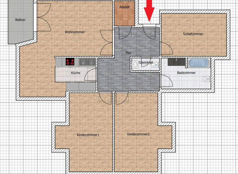 Wohnung zum Kauf provisionsfrei 345.000 € 4 Zimmer 110 m² 2. Geschoss Am Sportplatz 2 Dahlwitz-Hoppegarten Hoppegarten 15366