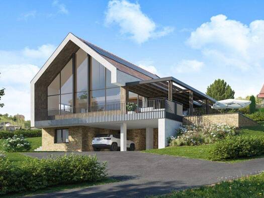 Haus zum Kauf - Erstbezug 1.290.000 € 4 Zimmer 190 m² 655 m² Grundstück Kitzeck im Sausal 8442