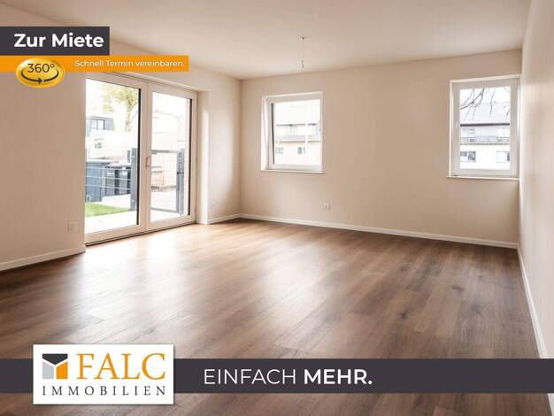 Wohnung zur Miete - Erstbezug 1.500 € 4 Zimmer 133 m² EG Halle Halle (Westfalen) 33790