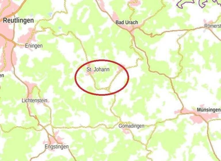 Grundstück zum Kauf 245.000 € 1.300 m²<br/>Grundstück Gächingen Sankt Johann 72813