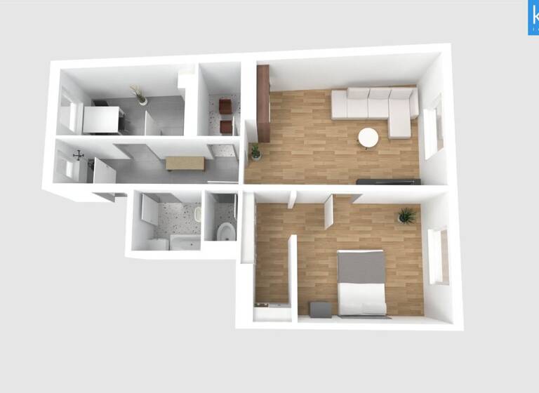 Wohnung zum Kauf 160.000 € 2,5 Zimmer 62 m² EG Wien 1210