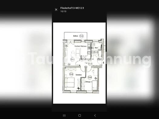 Wohnung zur Miete Tauschwohnung 587 € 3 Zimmer 64 m² Schönefeld Leipzig 04347