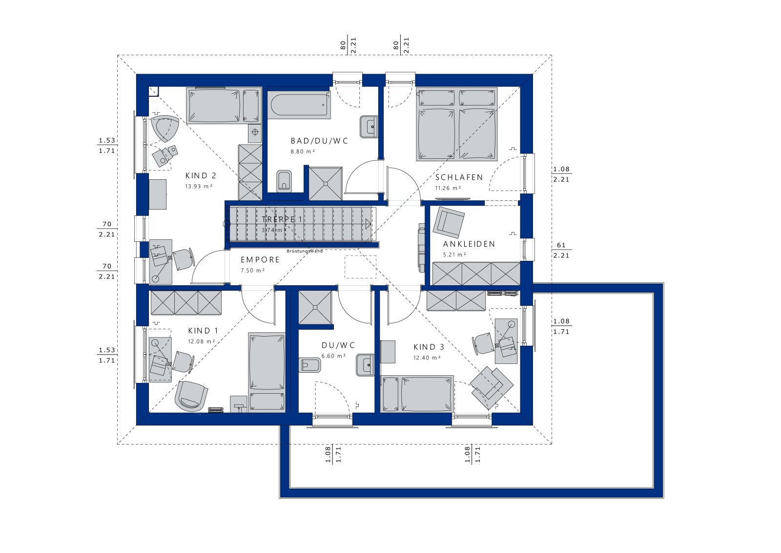 Einfamilienhaus zum Kauf provisionsfrei 558.147 € 6 Zimmer 162 m²<br/>Wohnfläche 780 m²<br/>Grundstück Münchberg Münchberg 95213