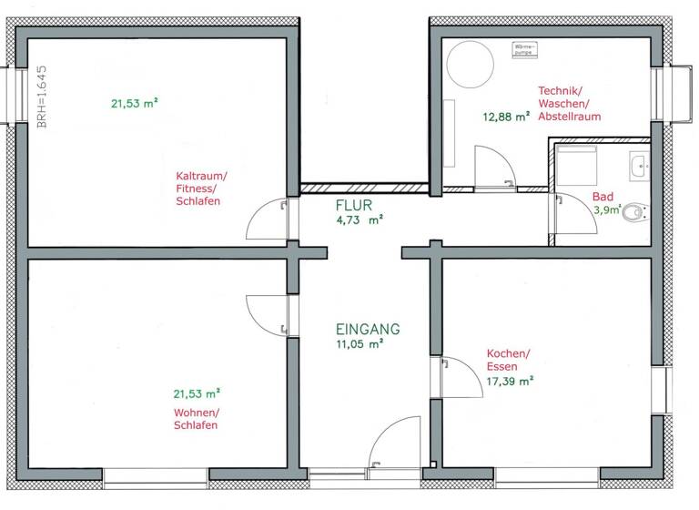 WG-Zimmer zur Miete 1.000 € 2,5 Zimmer 93 m² 3 Geschosse frei ab sofort Tailfingen Albstadt 72461