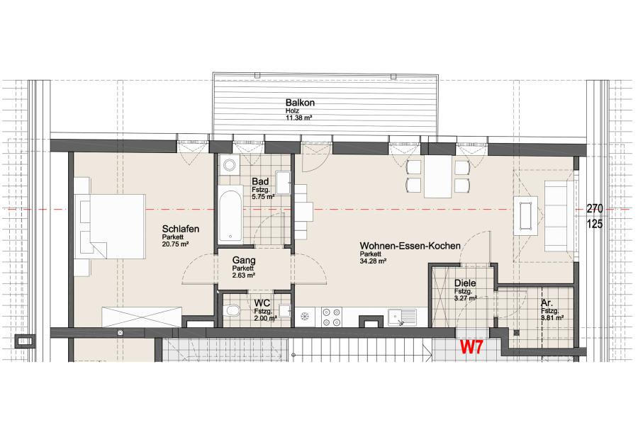 Wohnung zur Miete 1.354 € 2 Zimmer 72,5 m²<br/>Wohnfläche Aigen I Salzburg - Aigen 5026