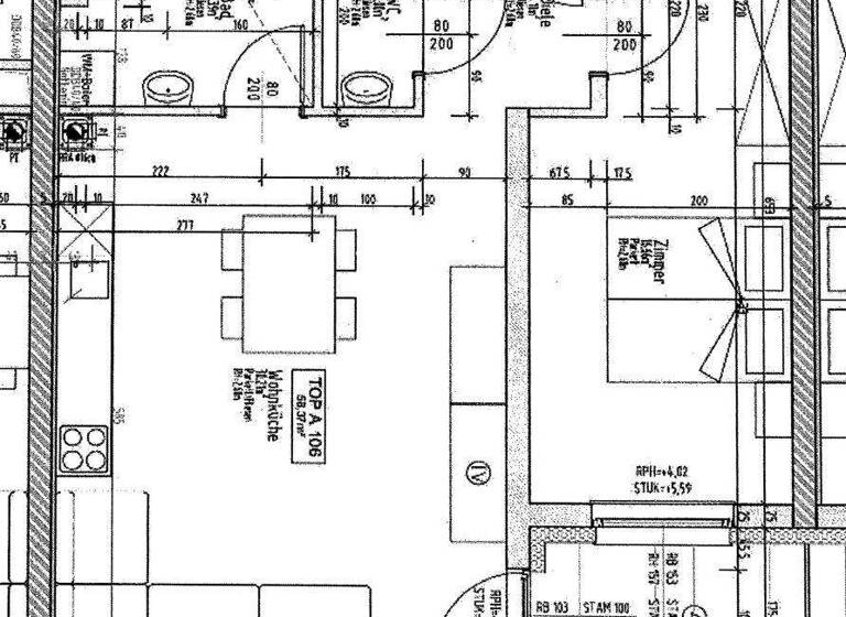 Wohnung zur Miete 654 € 2 Zimmer 58,4 m² frei ab 01.03.2026 Tulln an der Donau 3430