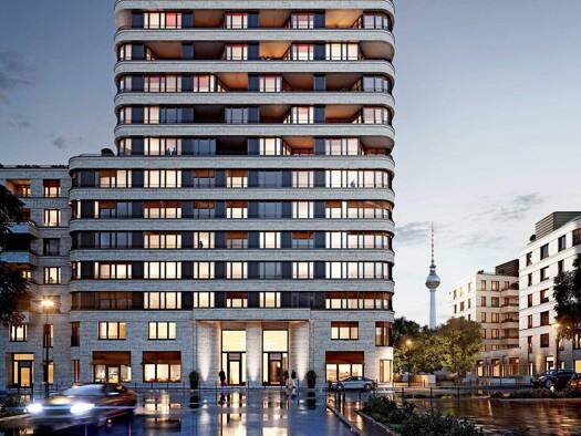 Wohnung zum Kauf - Erstbezug provisionsfrei 1.959.000 € 5 Zimmer 170,7 m² 9. Geschoss Friedrichshain Berlin Friedrichshain 10243