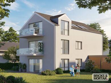 Wohnung zum Kauf - Neubau 530.000 € 3 Zimmer 89,7 m² EG Aystetten 86482