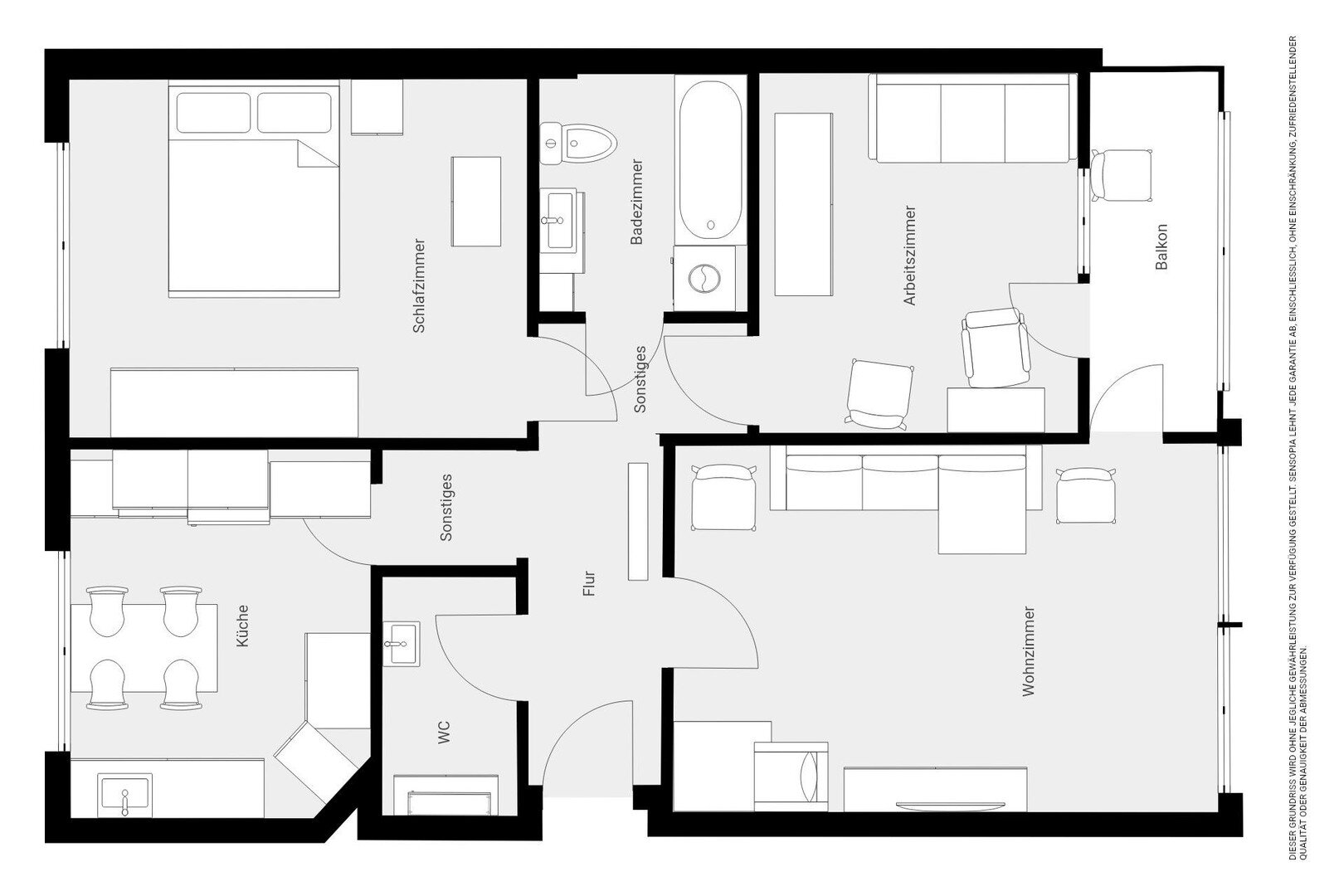 Wohnung zum Kauf provisionsfrei 340.000 € 3 Zimmer 75 m²<br/>Wohnfläche 3.<br/>Geschoss 01.06.2025<br/>Verfügbarkeit Schleinkoferstr. 21 Ettlingen - Kernstadt 2 Ettlingen 76275