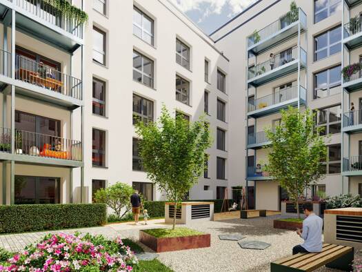 Wohnung zum Kauf 553.225 € 2 Zimmer 65,8 m² 5. Geschoss frei ab 30.09.2029 Stromerstraße 3 Tafelhof Altstadt und engere Innenstadt 90443