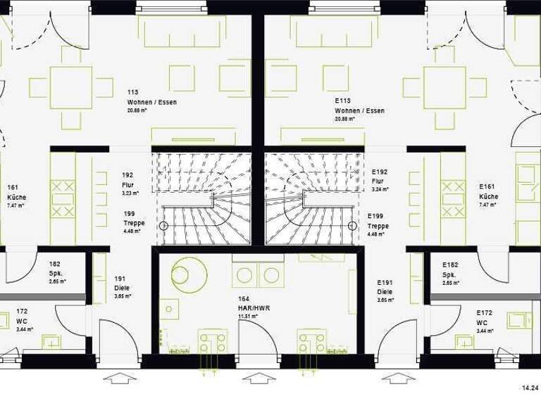 Haus zum Kauf provisionsfrei 445.110 € 4 Zimmer 100 m² 280 m² Grundstück Kirchdorf Kirchdorf an der Amper 85414