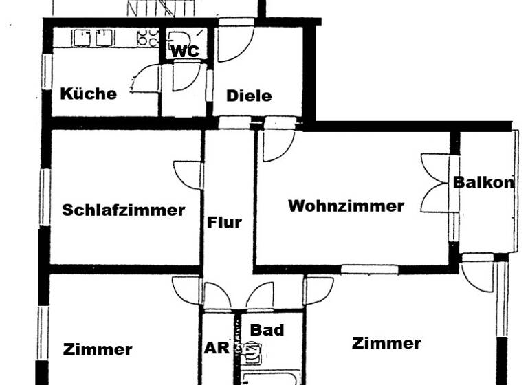 Wohnung zur Miete 1.090 € 3,5 Zimmer 104 m²<br/>Wohnfläche 4.<br/>Geschoss 01.08.2025<br/>Verfügbarkeit Gleißhammer Nürnberg 90478