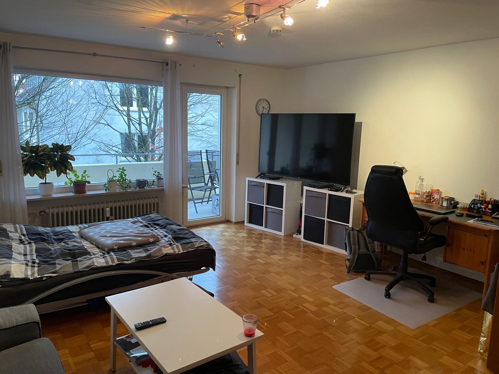 Wohnung zur Miete 470 € 1 Zimmer 43 m²<br/>Wohnfläche 1.<br/>Geschoss Teutoburger Strasse 12 St. Jobst Nürnberg 90449