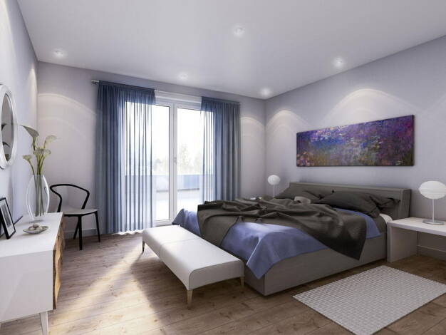 Wohnung zur Miete 667 € 2,5 Zimmer 45,8 m² 1. Geschoss Fichtestr. 40 Singen Singen 78224