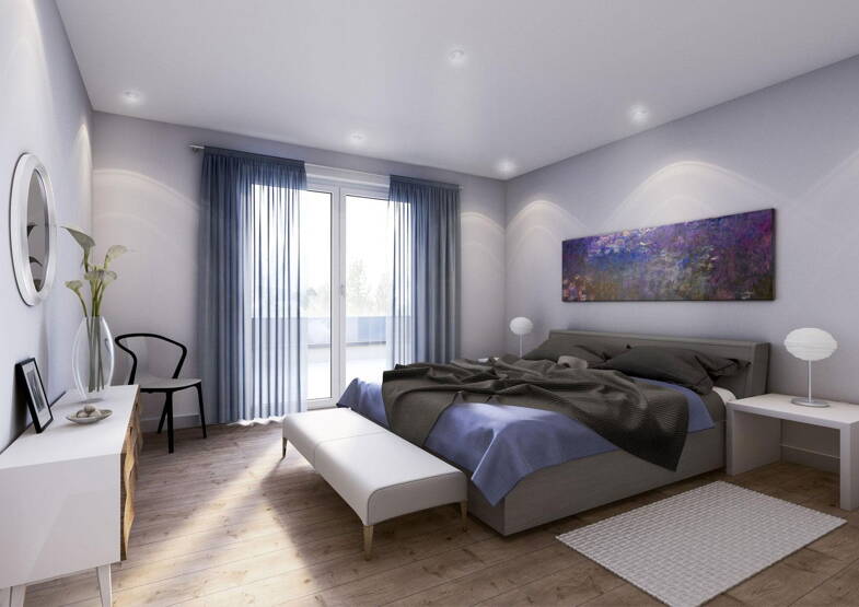 Wohnung zur Miete 667 € 2,5 Zimmer 45,8 m² 1. Geschoss Fichtestr. 40 Singen Singen 78224
