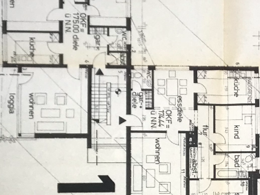 Wohnung zur Miete 550 € 3 Zimmer 75 m² 3 Geschosse frei ab 01.12.2025 Langenberg Velbert 42555