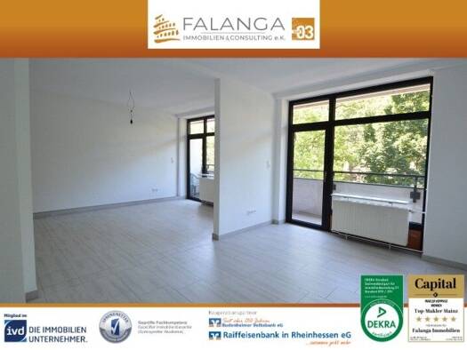 Wohnung zur Miete 1.150 € 3 Zimmer 90 m² Neustadt Mainz-Neustadt 55118
