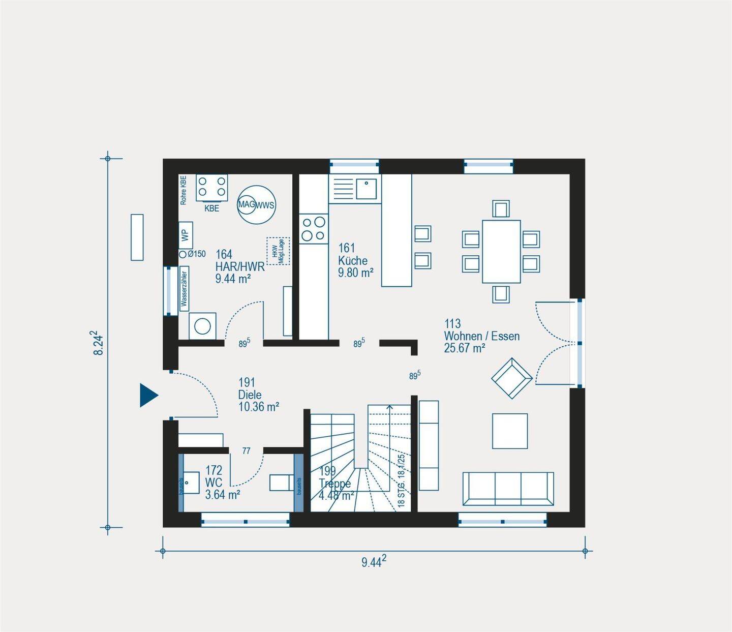 Immobilie in Stettfeld - Ihr individuelles Einfamilienhaus in Stettfeld - modern, flexibel und energieeffizient - Bild 2