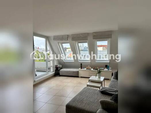 Maisonette zur Miete Tauschwohnung 1.950 € 2 Zimmer 72 m² 5. Geschoss Schwabing-West München 80796