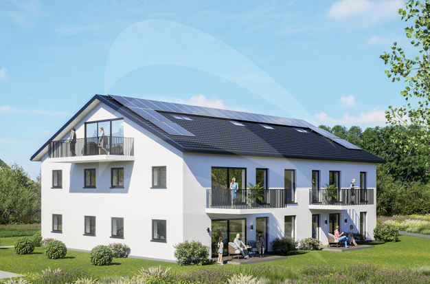 Wohnung zum Kauf - Neubau provisionsfrei 359.800 € 3 Zimmer 71,9 m² 1. Geschoss Holunderring 34 Sulzbach Donaustauf 93093