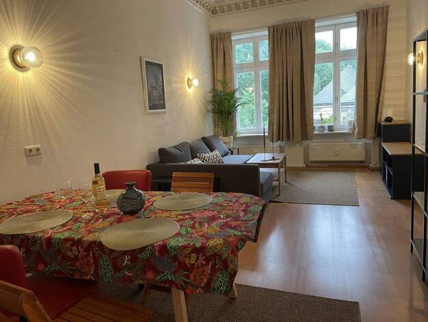 Wohnung zur Miete 1.500 € 3 Zimmer 100 m² 1. Geschoss frei ab 01.05.2026 Riemannstrasse 28 Zentrum-Süd Leipzig 04107