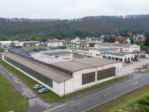 Lagerhalle zur Miete provisionsfrei 7.500 € 2.500 m² Lagerfläche Niebraer Straße 10 Liebschwitz Gera 07549