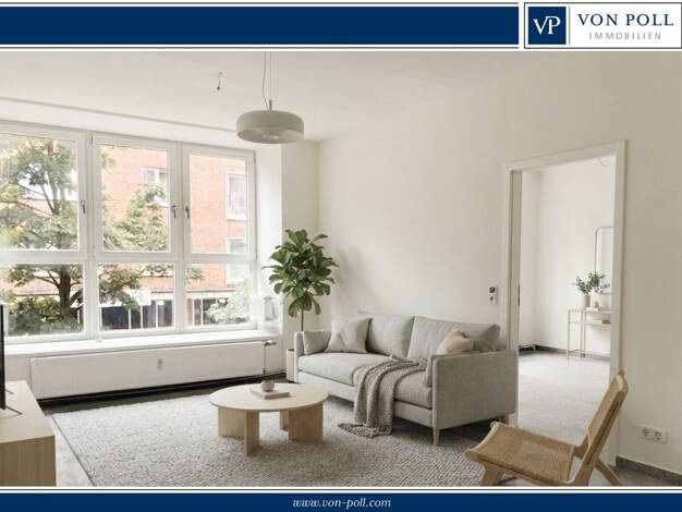 Wohnung zur Miete 775 € 2 Zimmer 53,4 m² 1. Geschoss frei ab sofort Gaarden-Ost Gaarden - Ost 24143