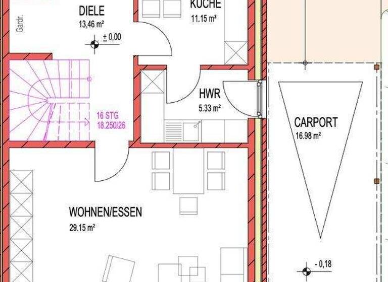 Doppelhaushälfte zum Kauf provisionsfrei 440.000 € 4 Zimmer 110 m² 301 m² Grundstück Wielandstraße 4b Hude 27798