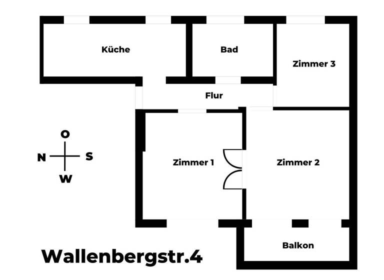 Wohnung zum Kauf provisionsfrei 575.000 € 4 Zimmer 64,9 m² 4. Geschoss frei ab sofort Wallenbergstraße Wilmersdorf Berlin 10713