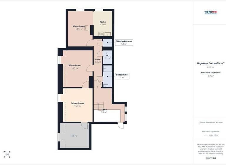 Wohnung zum Kauf 149.000 € 3,5 Zimmer 75,8 m² Unterkolbnitz 9815