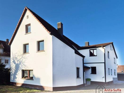 Doppelhaushälfte zum Kauf 329.000 € 6 Zimmer 165 m² 160 m² Grundstück frei ab sofort Diespeck 91456