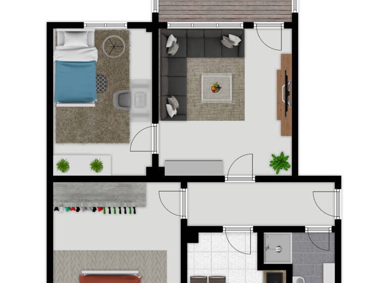 Wohnung zum Kauf 210.000 € 3 Zimmer 54 m²<br/>Wohnfläche EG<br/>Geschoss Eythstraße 5 Schweinau Nürnberg 90441