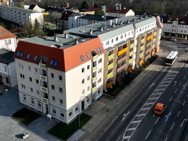 Wohnung zur Miete 510 € 3 Zimmer 67,7 m² 3. Geschoss frei ab sofort Vincentstraße 1 Prenzlau Prenzlau 17291