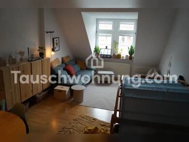 Wohnung zur Miete Tauschwohnung 505 € 3 Zimmer 84 m² Dachgeschoss, 4. Geschoss Zentrum - Nord Leipzig 04105