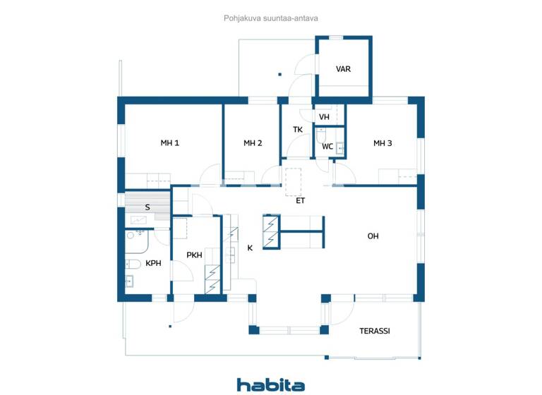 Reihenmittelhaus zum Kauf 208.000 € 4 Zimmer 92 m² 4.142 m² Grundstück Sampsansola 14 Seinäjoki 60120