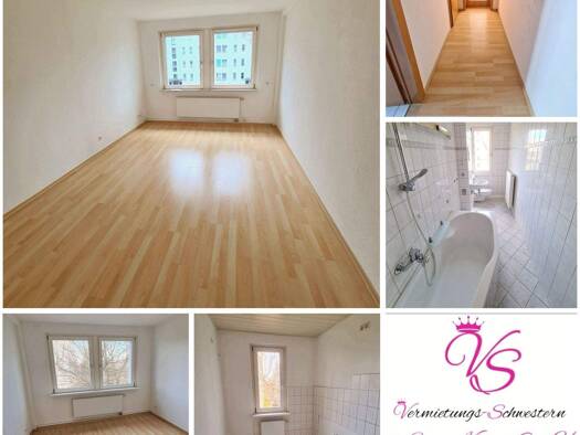 Wohnung zur Miete 255 € 2 Zimmer 47 m² 2. Geschoss frei ab sofort Geibelstraße 109 Gablenz Gablenz 09127