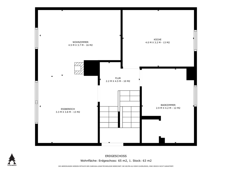 Doppelhaushälfte zum Kauf 159.000 € 4 Zimmer 125 m² 1.040 m² Grundstück Thiestraße 13 Weddersleben 06502