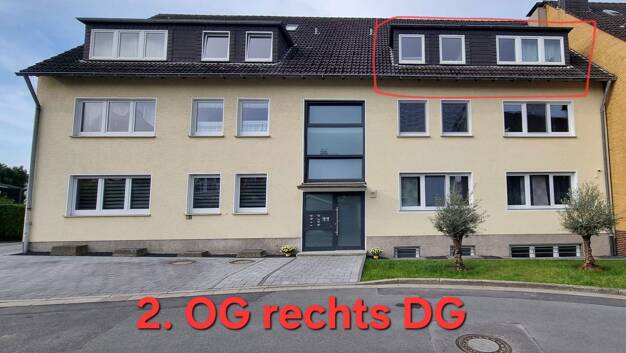 Wohnung zur Miete 640 € 2,5 Zimmer 64 m² Dachgeschoss, 2. Geschoss frei ab 01.08.2025 Stoppenberg Essen 45141