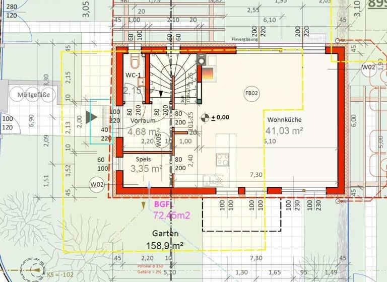 Einfamilienhaus zum Kauf - Erstbezug 840.000 € 5,5 Zimmer 133 m² 233 m² Grundstück Wien 1220