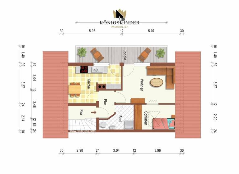 Wohnung zum Kauf 209.000 € 1,5 Zimmer 41,3 m² Ludwigshafen Bodman-Ludwigshafen 78351