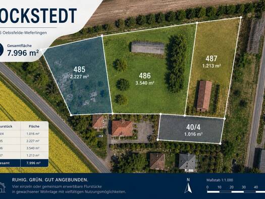 Grundstück zum Kauf 95.000 € 7.996 m² Grundstück Lockstedt Oebisfelde-Weferlingen 39646
