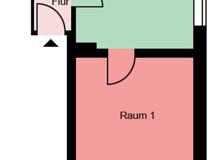 Wohnung zur Miete 275 € 1 Zimmer 30,4 m²<br/>Wohnfläche EG<br/>Geschoss Grüner Weg 80 Zentrum Iserlohn 58644