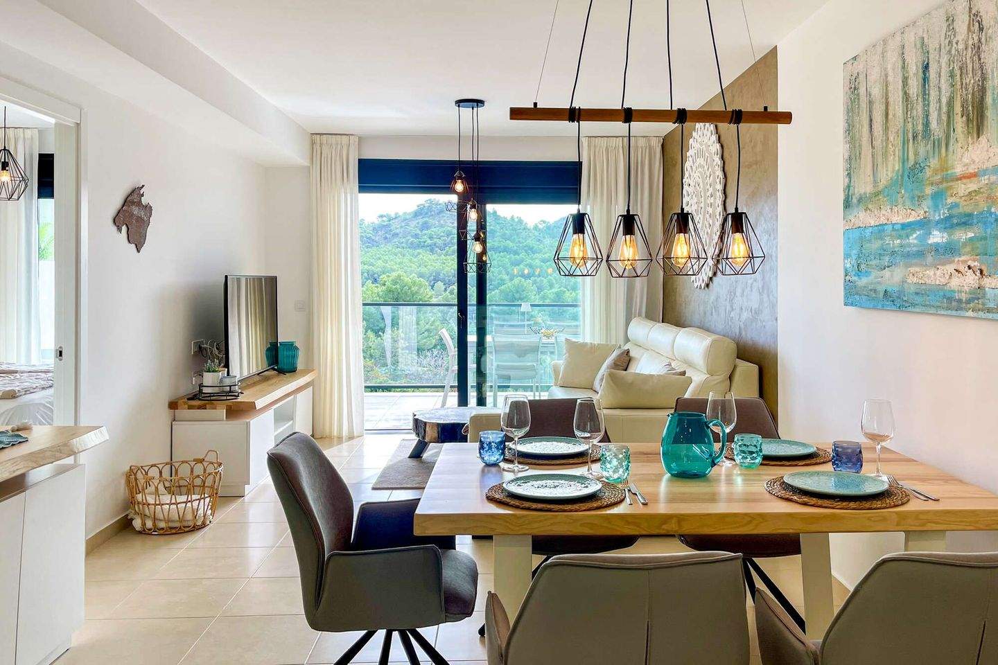 Immobilie in Münchenbernsdorf - Font de Sa Cala: Neubau-Designwohnung mit Terrasse, Pool & Tiefgaragenplatz. Obj. 9209 - Bild 1