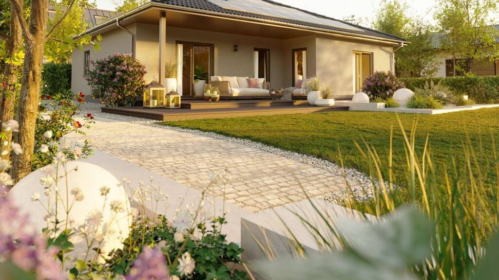 Bungalow zum Kauf - Erstbezug provisionsfrei 286.900 € 4 Zimmer 108 m² 875 m² Grundstück Marzhausen Neu-Eichenberg 37249