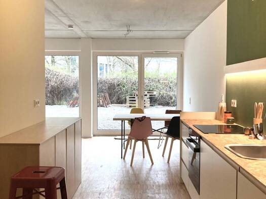 Wohnung zur Miete 1.350 € 1,5 Zimmer 54 m² Geschoss EG/5 frei ab 01.09.2026 Wedding Mitte 13347